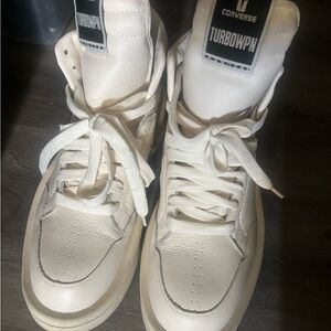 Converse Turbown Sneakers in Cream